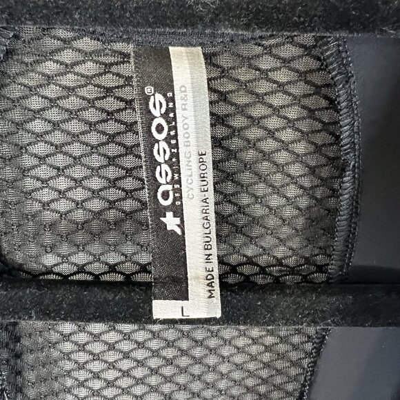 ASSOS of Cycling Suit Tights Large Black Padded Seat Stirups Tank Mesh Athletic - Picture 6 of 10